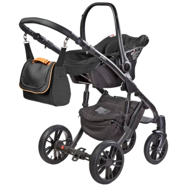 Scaun auto Caretero Mosca  0 luni - 2 ani / 13 kg / Black photo 2 Scaun auto Caretero Mosca  0 luni - 2 ani / 13 kg / Black photo 2