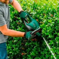 Mașină de tuns gard viu Bosch UniversalHedgeCut 60 / Green photo 4