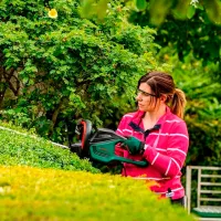Mașină de tuns gard viu Bosch UniversalHedgeCut 60 / Green photo 5