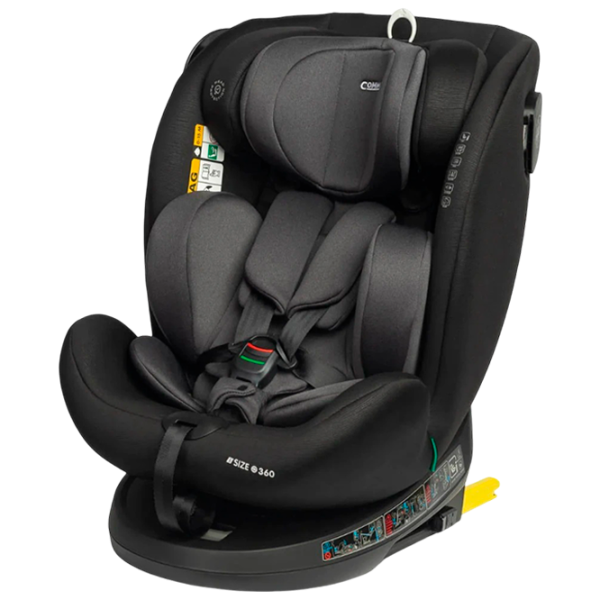 Scaun auto Caretero Commo  9 luni - 12 ani / 36 kg / Black photo 3 Scaun auto Caretero Commo  9 luni - 12 ani / 36 kg / Black photo 3
