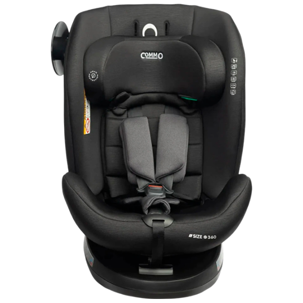 Scaun auto Caretero Commo  9 luni - 12 ani / 36 kg / Black photo 5 Scaun auto Caretero Commo  9 luni - 12 ani / 36 kg / Black photo 5