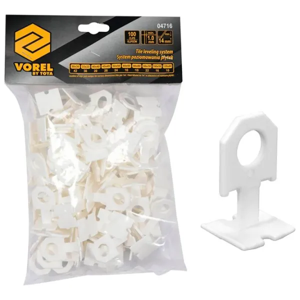 Clipsuri Vorel VOR04716 100 / Plastic photo 1