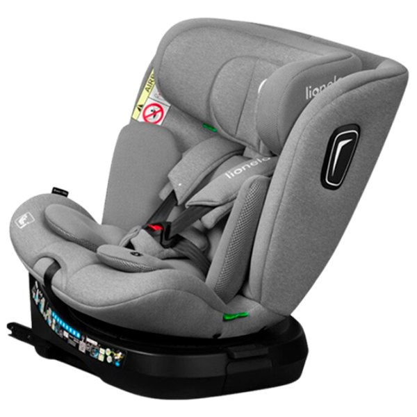 Детское автокресло Lionelo Brave  0 месяцев - 12 лет / 36 кг / Серый photo 4 Детское автокресло Lionelo Brave  0 месяцев - 12 лет / 36 кг / Серый photo 4