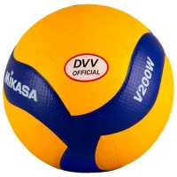 Minge pentru volei Mikasa V200W FIVB Piele artificială / Amator