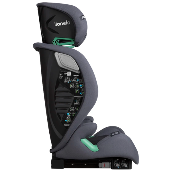 Scaun auto Lionelo Igo  3 ani - 12 ani / 36 kg / Gray photo 4 Scaun auto Lionelo Igo  3 ani - 12 ani / 36 kg / Gray photo 4