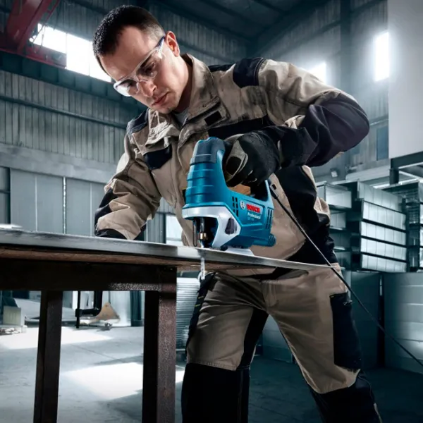 Электролобзик Bosch GST 750 20 мм / Синий photo 3