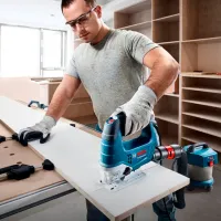 Fierăstrău pentru decupat Bosch GST 750 20 mm / Blue photo 4
