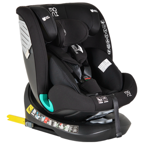 Scaun auto Moni Serengeti I-size  0 luni - 12 ani / 36 kg / Black photo 3