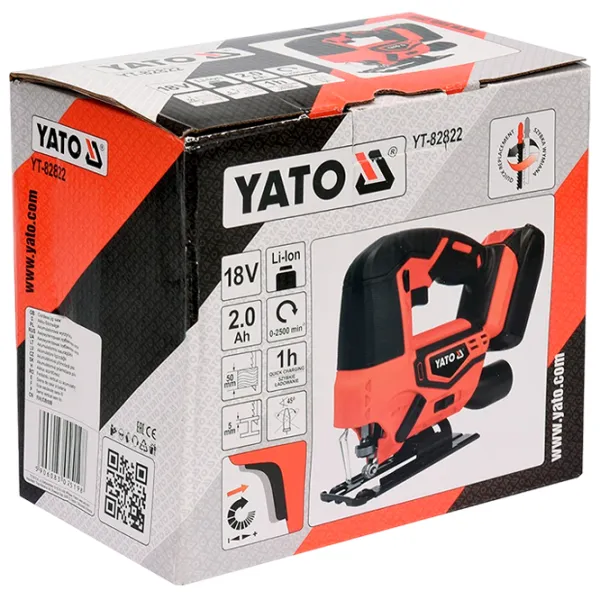 Fierăstrău pentru decupat Yato YT82822  / Red photo 3