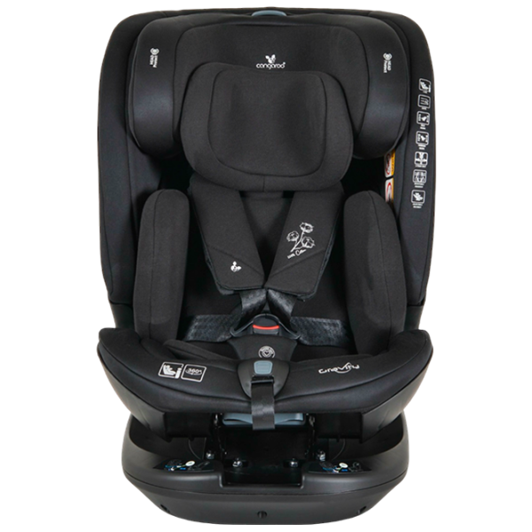 Scaun auto Moni Gravity  0 luni - 12 ani / 36 kg / Black photo 5 Scaun auto Moni Gravity  0 luni - 12 ani / 36 kg / Black photo 5