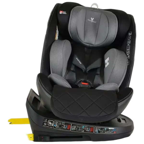 Scaun auto Cangaroo Castor I-size  0 luni - 12 ani / 36 kg / Gray photo 2