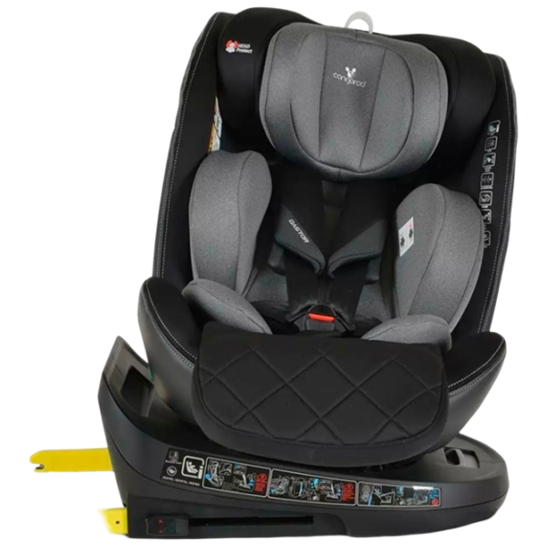 Scaun auto Cangaroo Castor I-size  0 luni - 12 ani / 36 kg / Gray photo 2