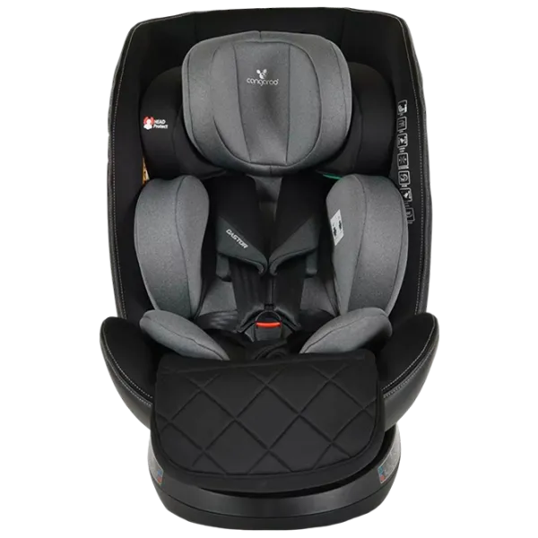 Scaun auto Cangaroo Castor I-size  0 luni - 12 ani / 36 kg / Gray photo 3