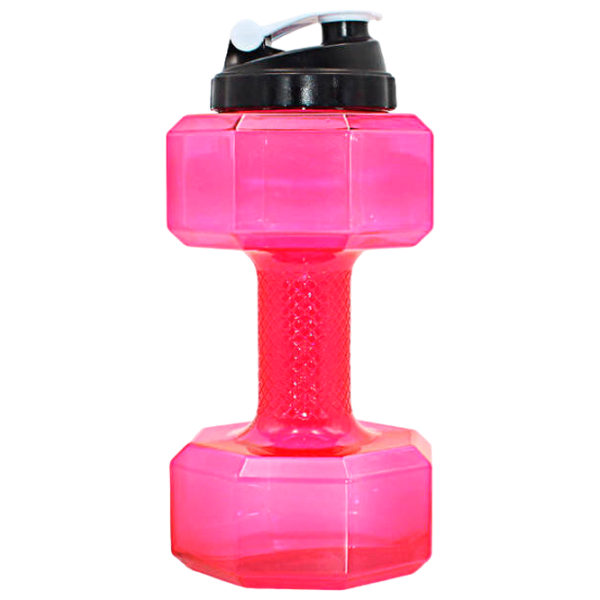 Sticlă pentru apă Miscellaneous Big Dumbell Pink photo 1