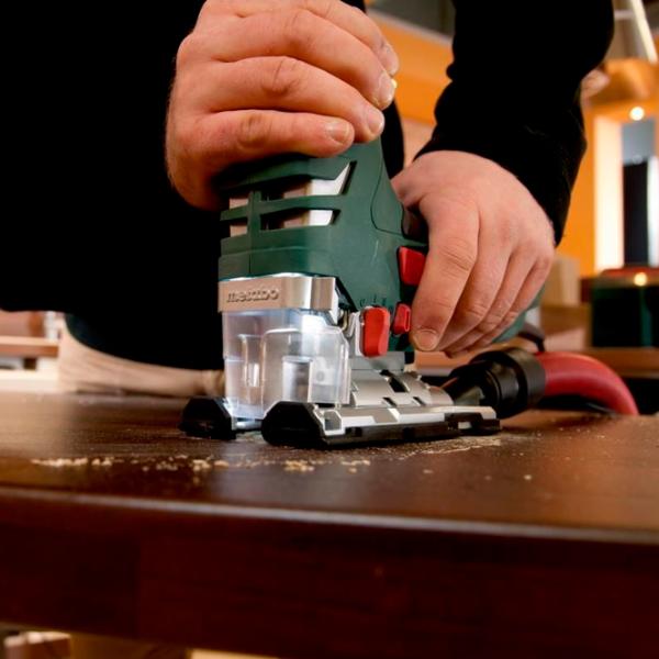 Fierăstrău pentru decupat Metabo STE 140 Plus 26 mm / Green photo 3