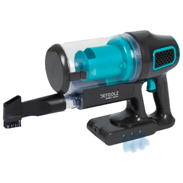 Вертикальный пылесос Detoolz DZ-CI102 120 Вт / Черный Синий photo 4