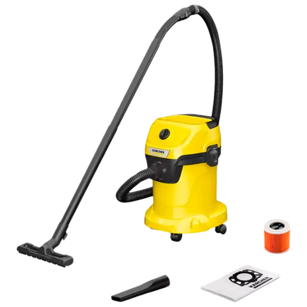Промышленный пылесос KARCHER WD 3 V-17/4/20 + Фильтр 2.863-314.0  / Желтый photo 1