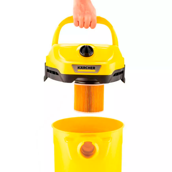 Промышленный пылесос KARCHER WD 3 V-17/4/20 + Фильтр 2.863-314.0  / Желтый photo 6