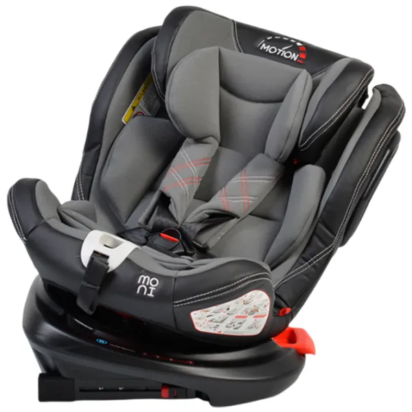 Scaun auto Moni Motion  0 luni - 12 ani / 36 kg / Gray photo 3 Scaun auto Moni Motion  0 luni - 12 ani / 36 kg / Gray photo 3
