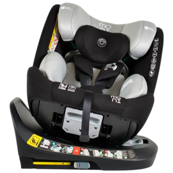 Scaun auto Moni Serengeti I-size  0 luni - 12 ani / 36 kg / Gray photo 5