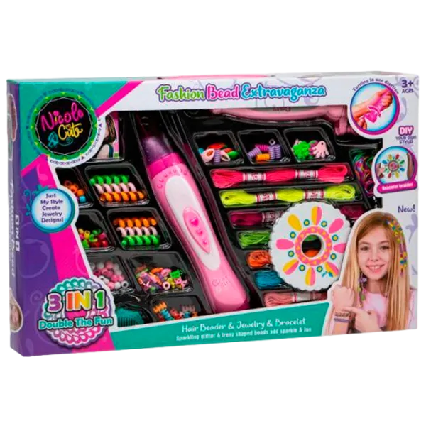 Set de creație Miscellaneous Fashion Bead Extravaganza Nicole Cute 572080 3+ / Multicolor Multicolor photo 1