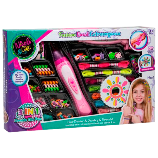 Set de creație Miscellaneous Fashion Bead Extravaganza Nicole Cute 572080 3+ / Multicolor Multicolor photo 1