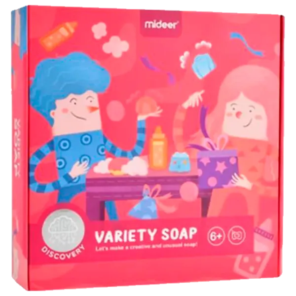 Set de creație Mideer Discovery Variety Soap 10566 6+ / Multicolor Pink photo 1