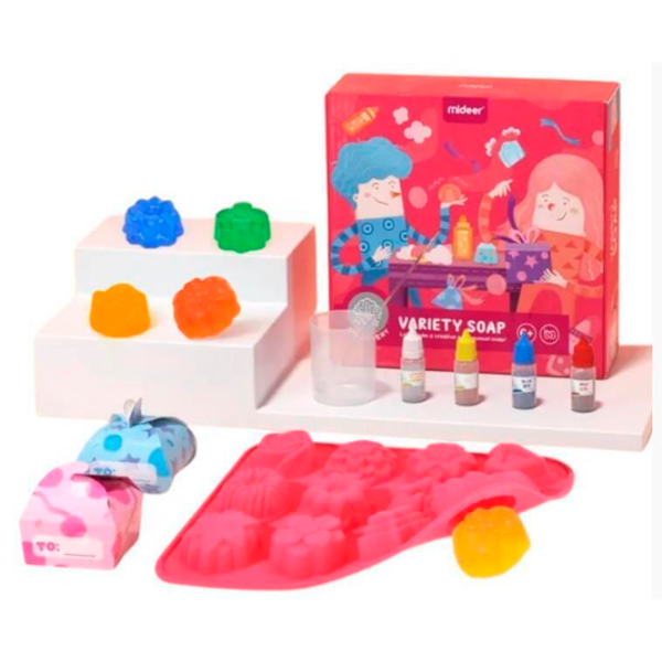 Set de creație Mideer Discovery Variety Soap 10566 6+ / Multicolor Pink photo 6