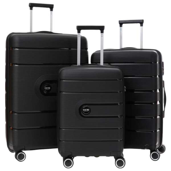 Valiză CCS 5241 105l/ Black photo 1