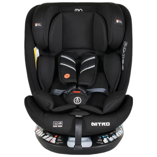 Детское автокресло Moni Nitro 0 месяцев - 12 лет / 36 кг / Черный photo 2 Детское автокресло Moni Nitro 0 месяцев - 12 лет / 36 кг / Черный photo 2