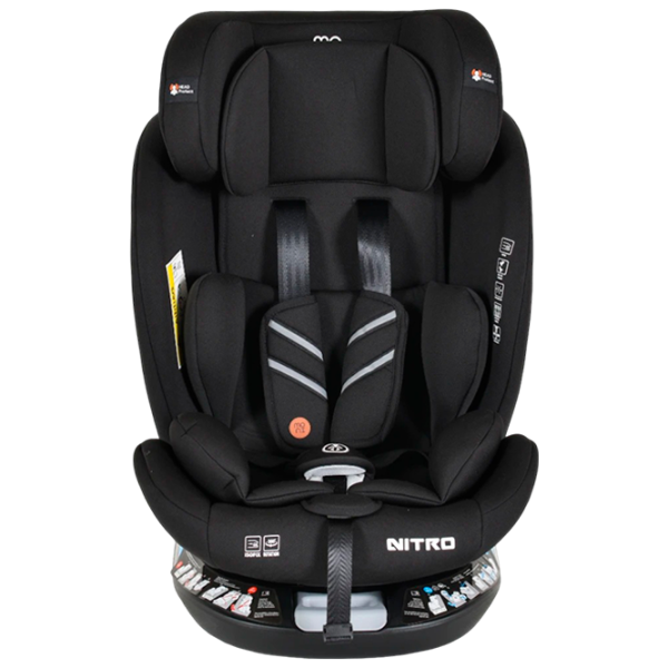 Детское автокресло Moni Nitro 0 месяцев - 12 лет / 36 кг / Черный photo 4 Детское автокресло Moni Nitro 0 месяцев - 12 лет / 36 кг / Черный photo 4