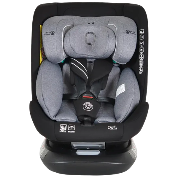 Scaun auto Moni Quill I-Size  0 luni - 12 ani / 36 kg / Gray photo 5