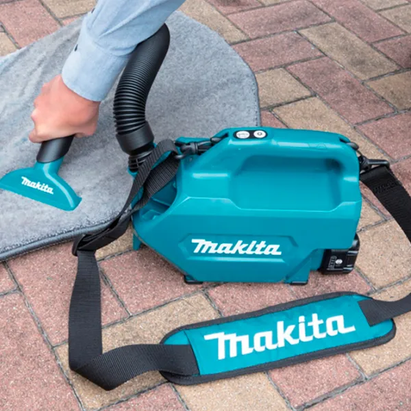Промышленный пылесос Makita CL121DZ  / Синий photo 5
