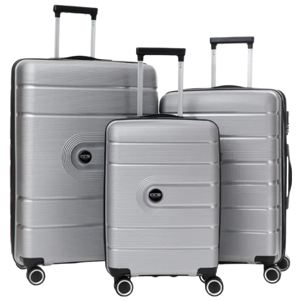 Valiză CCS 5241 105l/ Silver photo 1 Valiză CCS 5241 105l/ Silver photo 1