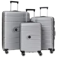 Valiză CCS 5241 105l/ Silver