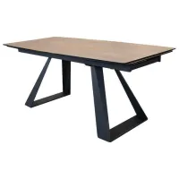  extensibilă Deco Gloria Sticlă/ Brown