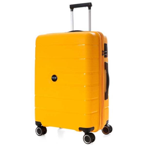 Valiză CCS 5241 105l/ Yellow photo 2
