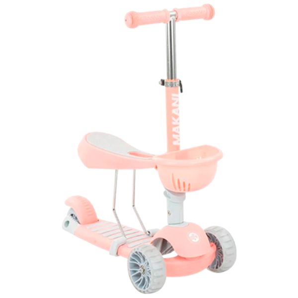 Детский трёхколёсный самокат Kikka Boo Bon Bon 3 in 1 (3801006010942) 50 кг/ Розовый photo 1 Детский трёхколёсный самокат Kikka Boo Bon Bon 3 in 1 (3801006010942) 50 кг/ Розовый photo 1