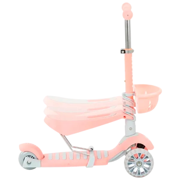 Детский трёхколёсный самокат Kikka Boo Bon Bon 3 in 1 (3801006010942) 50 кг/ Розовый photo 5 Детский трёхколёсный самокат Kikka Boo Bon Bon 3 in 1 (3801006010942) 50 кг/ Розовый photo 5