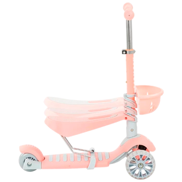 Детский трёхколёсный самокат Kikka Boo Bon Bon 3 in 1 (3801006010942) 50 кг/ Розовый photo 5 Детский трёхколёсный самокат Kikka Boo Bon Bon 3 in 1 (3801006010942) 50 кг/ Розовый photo 5