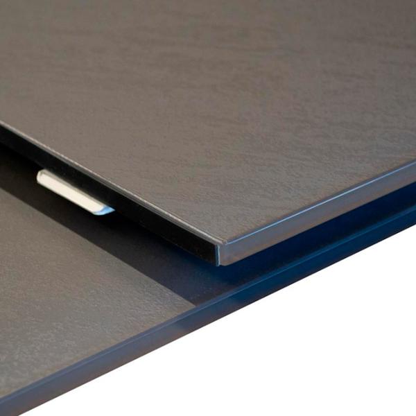 Masă de bucătărie extensibilă Deco Velma Sticlă/ Gray photo 4