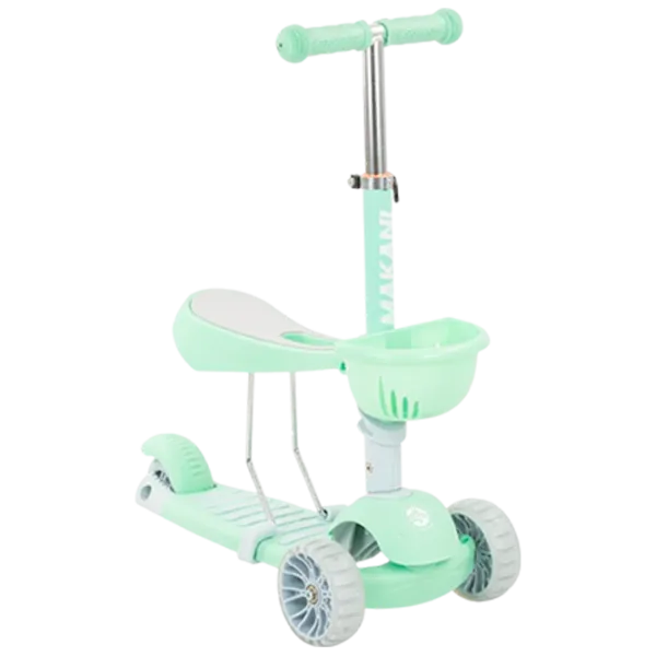 Детский трёхколёсный самокат Kikka Boo Bon Bon 3 in 1 (3801006010959) 50 кг/ Мятный photo 1 Детский трёхколёсный самокат Kikka Boo Bon Bon 3 in 1 (3801006010959) 50 кг/ Мятный photo 1