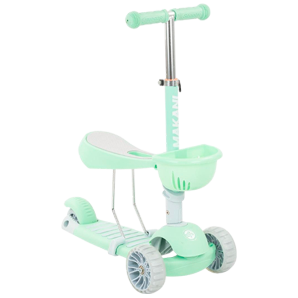 Детский трёхколёсный самокат Kikka Boo Bon Bon 3 in 1 (3801006010959) 50 кг/ Мятный photo 1 Детский трёхколёсный самокат Kikka Boo Bon Bon 3 in 1 (3801006010959) 50 кг/ Мятный photo 1