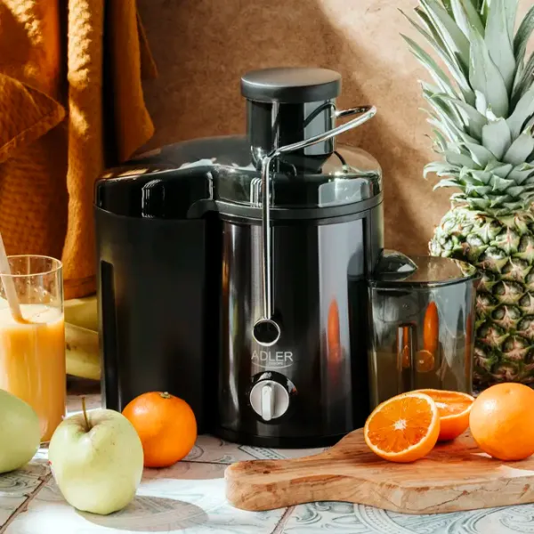 Storcator de fructe Adler AD-4132 Centrifugă / 800 W / Transparent Black photo 9