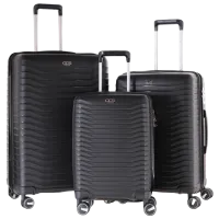 Valiză CCS 5235 Set 105l/ Black