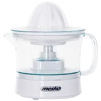 Соковыжималка для цитрусовых Mesko MS-4010 Для цитрусовых / 60 Вт / Прозрачный Белый