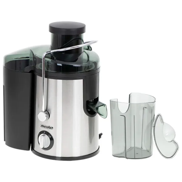 Storcator de fructe Mesko MS-4126 Centrifugă / 600 W / Black Silver photo 2