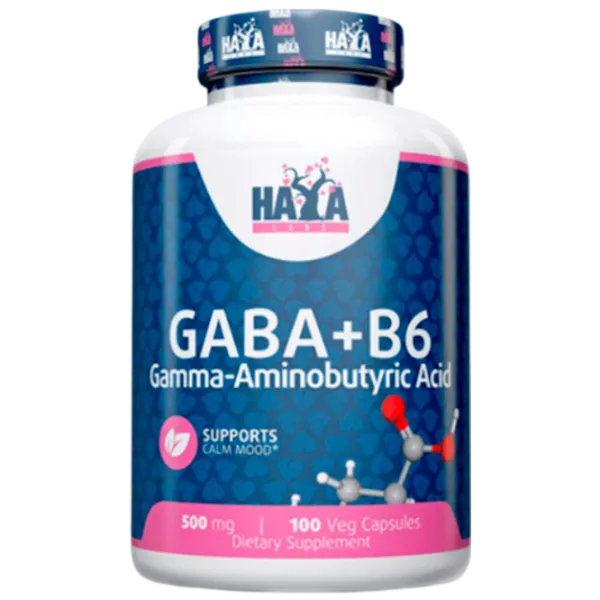 Аминокислоты Haya Labs GABA + B6 (858047007823) 500 г  photo 1 Аминокислоты Haya Labs GABA + B6 (858047007823) 500 г  photo 1