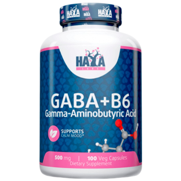 Аминокислоты Haya Labs GABA + B6 (858047007823) 500 г  photo 1 Аминокислоты Haya Labs GABA + B6 (858047007823) 500 г  photo 1