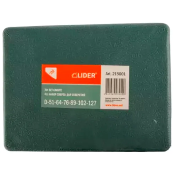 Set carote Lider 215001 Metal / M14 photo 5 Set carote Lider 215001 Metal / M14 photo 5